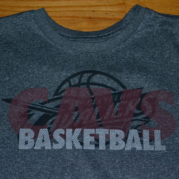 Youth boys Cleveland Cavaliers NBA Apparel shirt, size large 14/16 - Picture 3 of 4